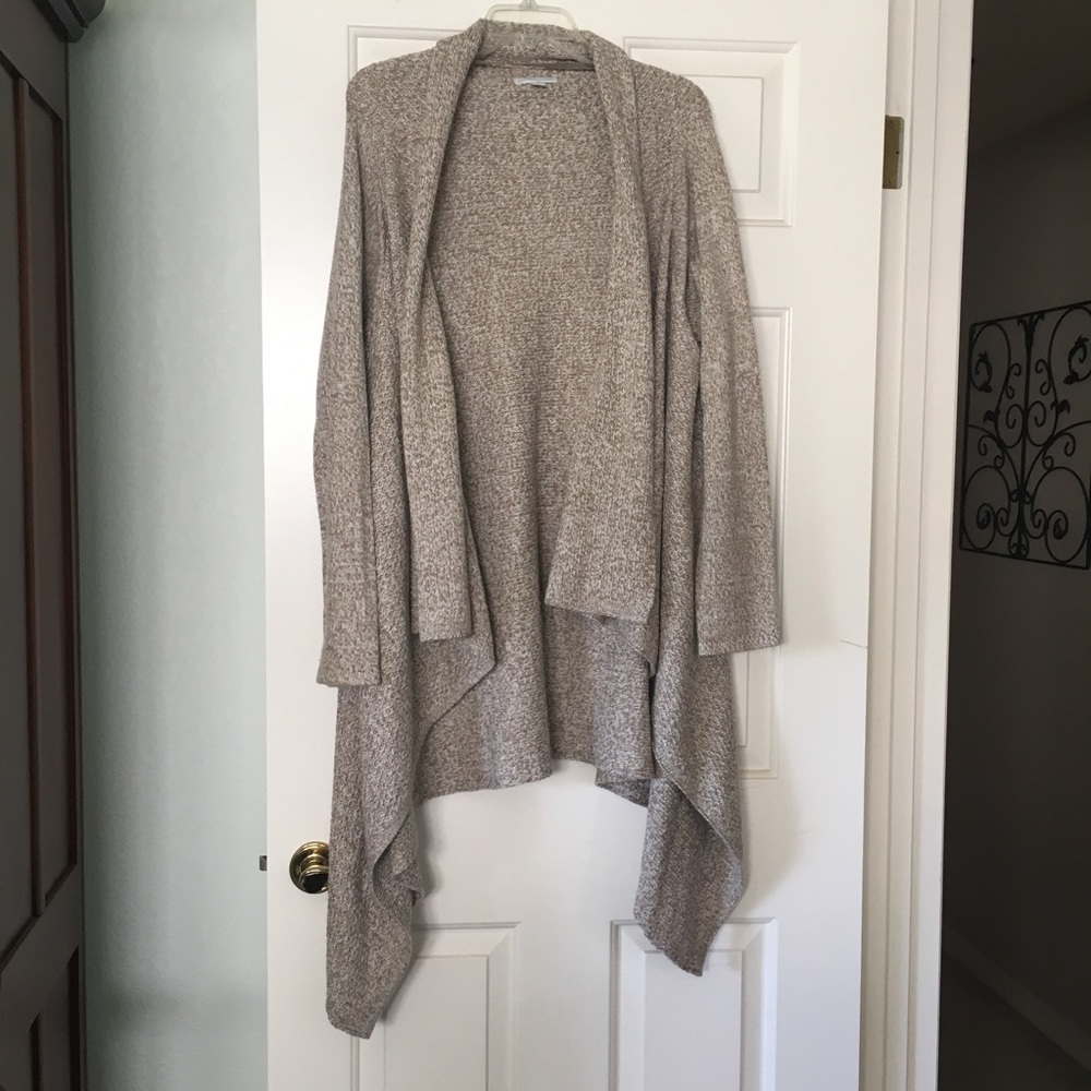 New York & Co tan cardigan